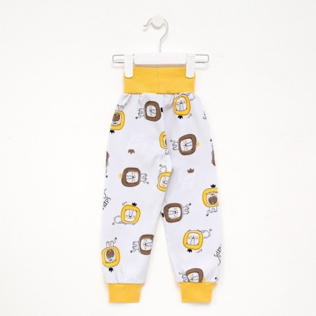 Pants children, white/lion, height 68 cm-1
