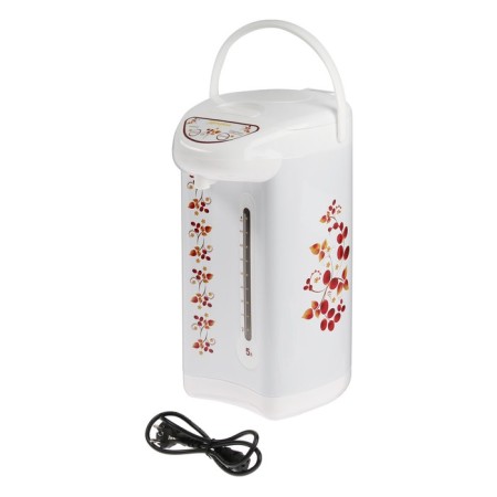 Thermopot Matrena Ma-111, 750 W, 5 l, adjustment t °, white with a pattern