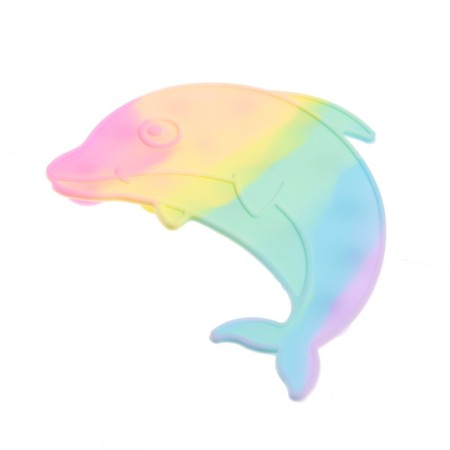 Developing toy "Dolphin" with suction cups, color mix