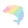 Developing toy "Dolphin" with suction cups, color mix