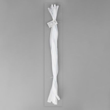 Lightning secret, No. 3, non -proceeding, castle machine, 60 cm, white color-2
