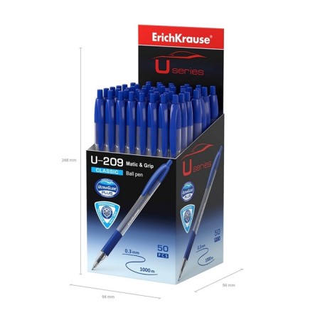 Handle Automatic Erichkrause U-209 Classic Matic & Grip 1.0, Ultra Glide Technology, Blue Blue-6