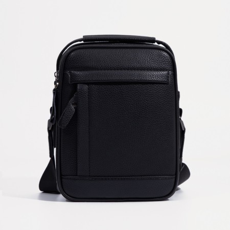 Male bag, black color-1