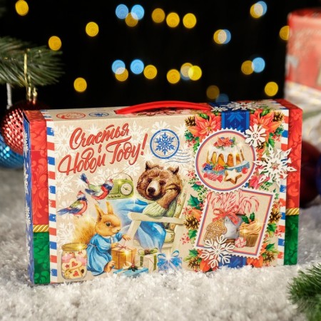 Gift folding box "Visiting a fairy tale" 25 x 5 x 15 cm-1