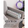 Pillow Golk "Sigchty of Zigzags, decorative, size 16x45 cm
