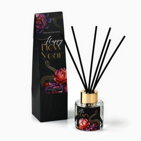 Aromadiffusor Aromatic sticks "New Year's collection: Be Cozy", 50 ml, lavender aroma-2
