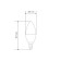 LED Candle Lamp (CN) 11.5W E14 1093LM 6500K Cold light Rexant