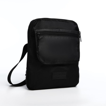 Male bag, black color