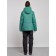 Ski suit female winter, size 58, green color