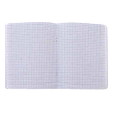 A notebook of 96 sheets in a cage, cover coated cardboard, selective UV-psy with sparkles, block offset, mix-1