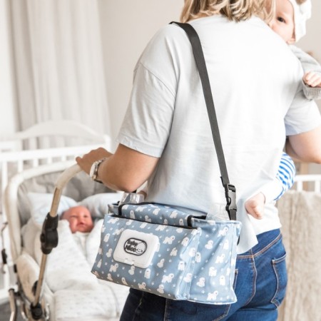 Bag - organizer for the stroller "dog"-8