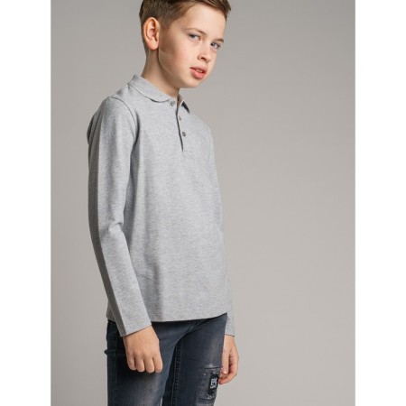 Polo for the boy PlayTode School Boys, height 146 cm, color gray color-3
