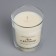 A candle in a glass flavored "linen and cashmere", 7x7 cm, 27 hours