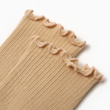 Children's socks minku, mustard color, 7-10 cm-1