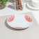 Porcelain plate "Shakherezada", D = 17.5 cm, white