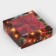 New Year. Box for 4 sweets "New Year tree", 12.6 x 12.6 x 3.7, confectionery packaging