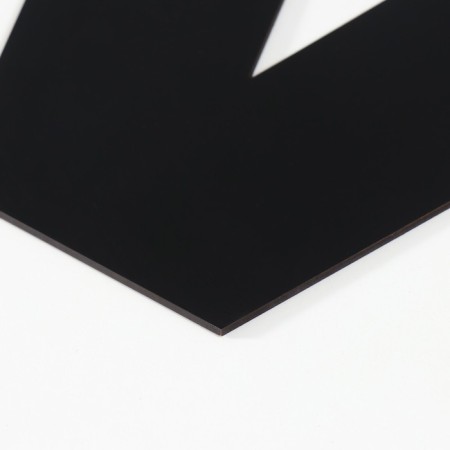 Panel letters "Love" The height of the letters 30 cm, set 4 parts black-3