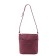 Bag Women's claim. Kozh, lightning, burgundy color