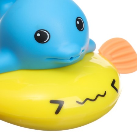 Clothing toy for a bathtub with a spray "Dolphin", Kroshka I-8