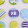 Volumetric decor for the creativity of "Bright Easter", 9 pcs