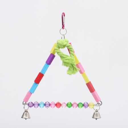 Качели для птиц, 20 х 16 см, микс цветов-3
