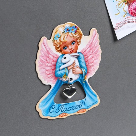 Magnet "Angel", 5.8 x 8.1 cm-1