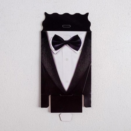 Bonbonniere box, gift packaging, “for it”, 8 x 10 x 3 cm-3