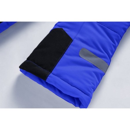 Ski pants for girls, height 116 cm, blue color-5