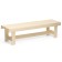 A bench (bench) wooden from linden 150 x 45 x 42 cm, without a back, for a bath and a summer residence