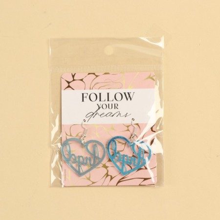 Angel earrings 6 x 9 cm-4