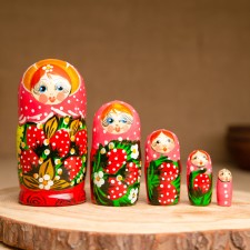 Matryoshka 5 puppet 