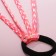 Hair elastic bands, children's, colored braids “Mustroke-R-Retable You”, D = 4 cm.