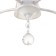 Virzhini chandelier 5x40W E14 white+gold 56x56x80 cm Bayerlux