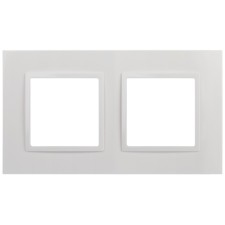 Frame for sockets and switches Era Elegance 14-5012-01 Classic, 2 posts, white