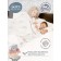 Bloor Bio-Textiles blanket, with granules, size 110x140 cm