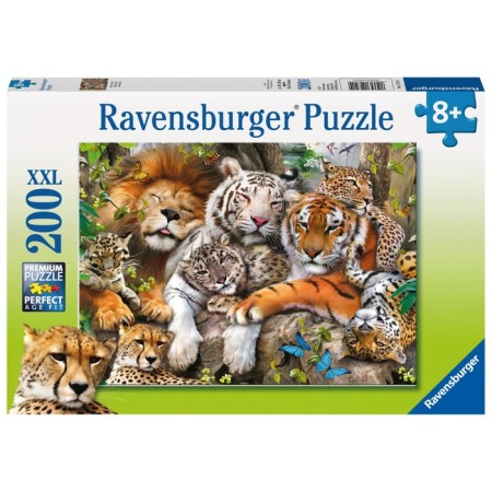 Ravensburger puzzle "Dream of large cats", 200 elements-2