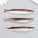 Decor for the creativity of PVC "Kilka" 8.5x1.5x0.9 cm