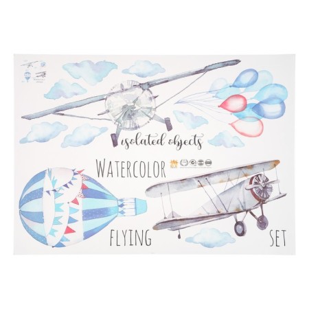 Interior plastic sticker "Aeronomics" 50x70 cm-1