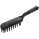 Metal handbrain brush 35011-5_z01, plastic handle, 5-row