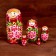 Matryoshka 5 in 1, painted, mix