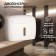 Dispenser for paper towels in sheets, plastic, 27 × 11.5 × 21 cm, white color