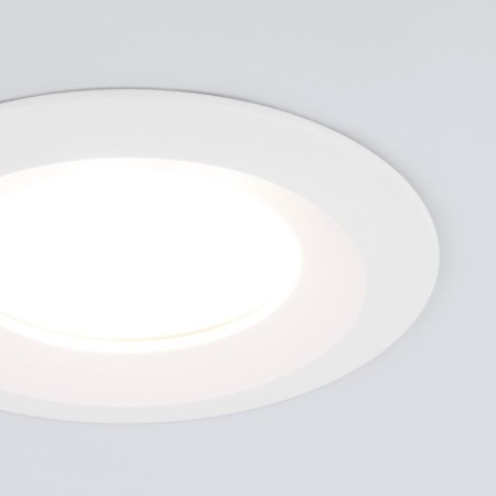Interceptible Lamp Elektrostandard, Dial, 77x77x25 mm, GU10, white color-2