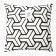 Pillowess Decorative Ethel Geometry, 45x45cm, polyester, velor