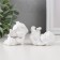 Polystone souvenir "Baby-Angel in a hat from a flower" MIX 5x4.5x5 cm