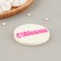 Silicone Mold "with the anniversary", d = 7 cm, the color is transparent