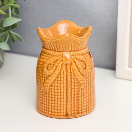 Aroma lamp ceramics "Bantik bag" MIX 9x6.5x6.5 cm