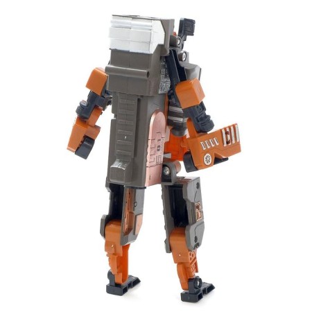 The Titan robot bleach, transforms, shoots with soft bullets, brown color-3