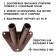 Flagst-bracket, mount on 2 flags, street, wall-mounted D-2.7 cm