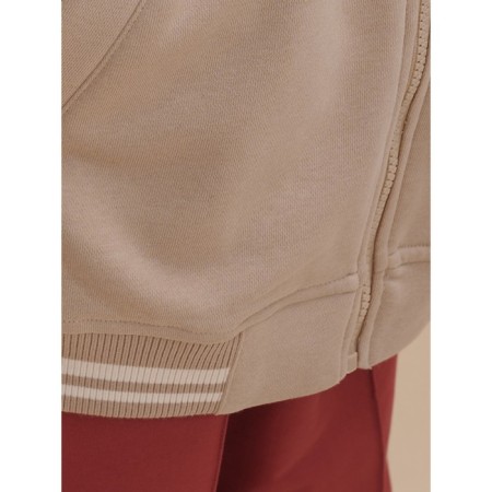 Jacket for girls, height 104 cm, sandy color-11