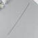 Wire for the manufacture of artificial colors "Coffee" winding plastic 40 cm section 0.7 mm 104248